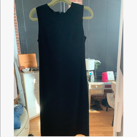 NWT Theory Eano Black Dress Size 4 - Picture 4 of 6
